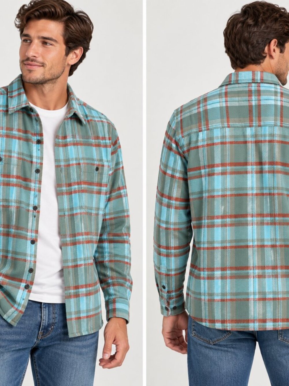 Cotopaxi Organic Cotton Plaid Flannel Shirt XL